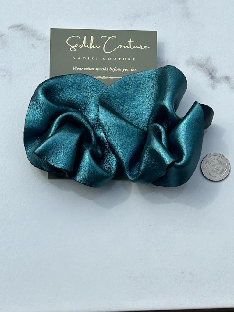 Teal Bloom Earrings