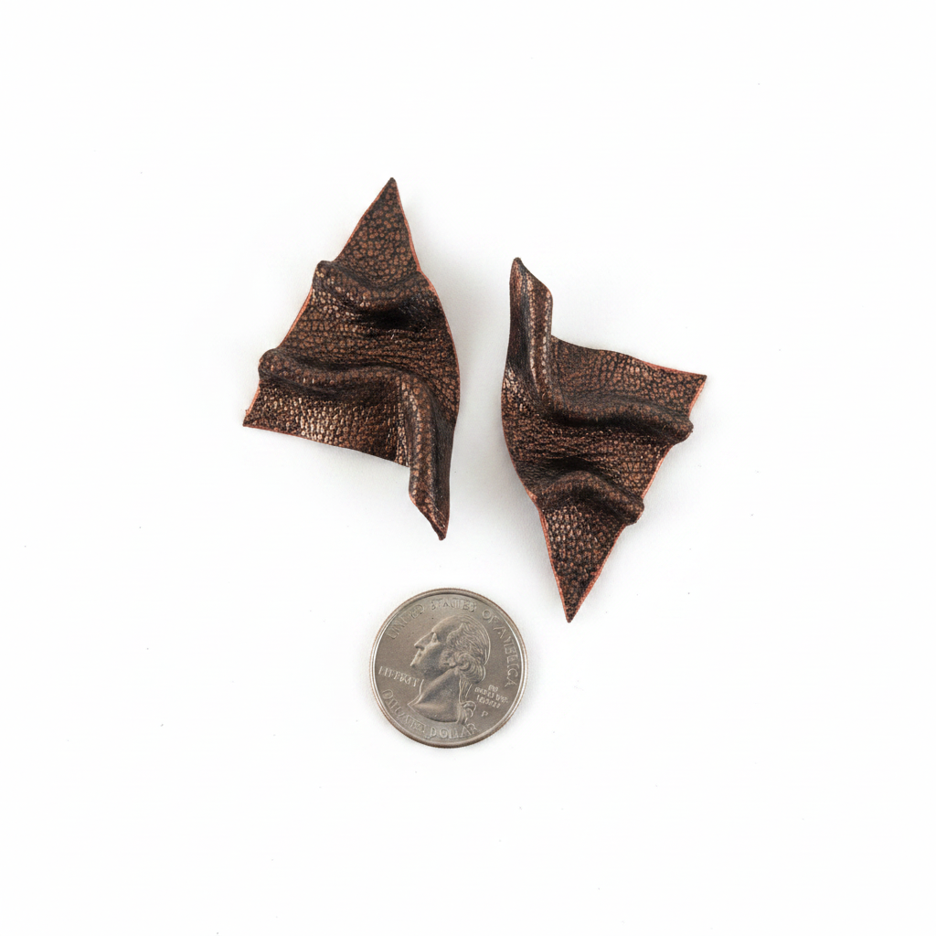 Copper Mantra Earrings